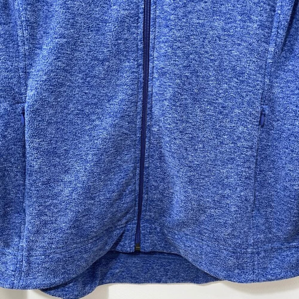 Duluth Performance Fleece Outdoor Warm Soft Blue Full Zip Up Jacket [Size M] - Picture 4 of 10